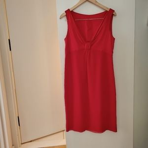 Vintage Silk Red Dress
